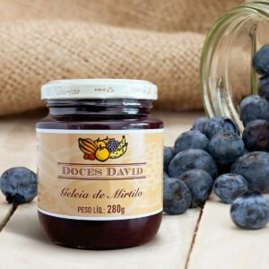 Geleia de Mirtilo / Blueberry 280g - Doces David