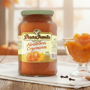 Doce de Abóbora Cremosa 680g - Duas Irmãs