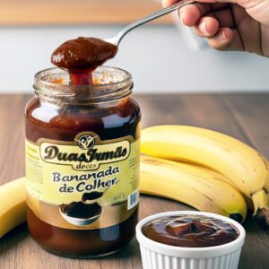 Bananada Cremosa 680g - Duas Irmãs