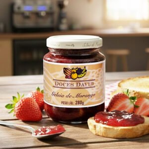 Geleia de Morango 280g - Doces David