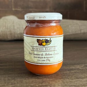 Doce Cremoso de Abóbora com Cravo Zero Açúcar 270g - Doces David