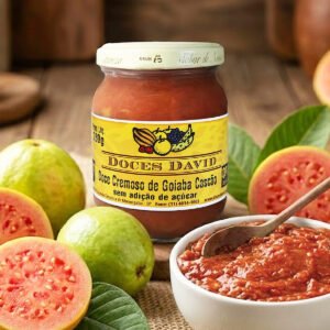 Doce Cremoso de Goiaba Cascão Zero Açúcar 280g - Doces David