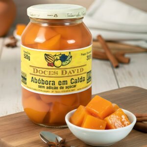 Abóbora em Calda Zero Açúcar 520g - Doces David