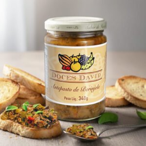 Antepasto de Beringela 340g - Doces David
