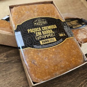 Paçoca Cremosa Gourmet Zero Açúcar 400g - Maestro