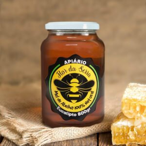 Mel Puro Eucalipto 800g - Flor da Serra