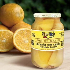 Laranja em Calda Zero Açúcar 520g - Doces David