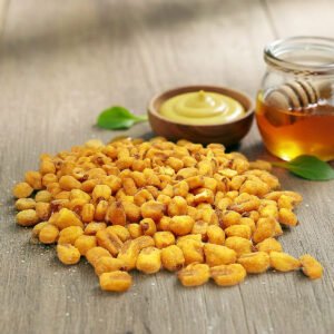 Milho Torrado com Mel e Mostarda - Brasil Frutt