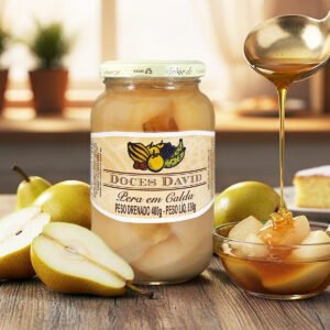 Pera em Calda 630g - Doces David