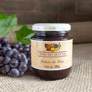 Geleia de Uva 280g - Doces David