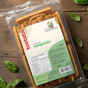 Tostata Sabor Manjericão 180g - Casa Fortunato