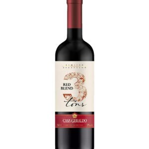 Vinho Tinto Meio Seco Red Blend Três Tons 750ml - Casa Geraldo