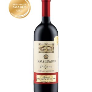 Vinho Tinto Seco Cabernet Sauvignon Origens 750ml - Casa Geraldo - Medalha de Ouro