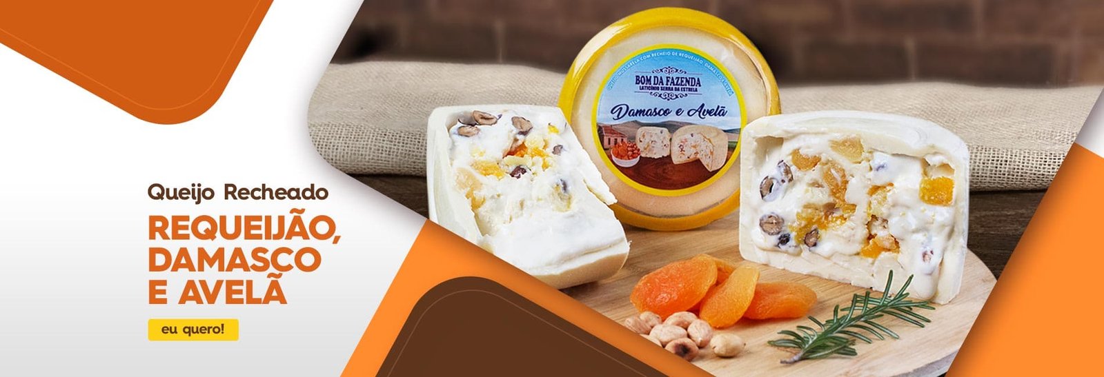 Queijo Recheado Damasco